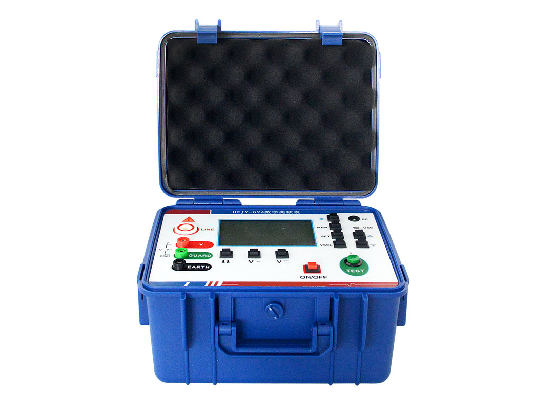 數字兆歐表檢測變壓器絕緣電阻方法